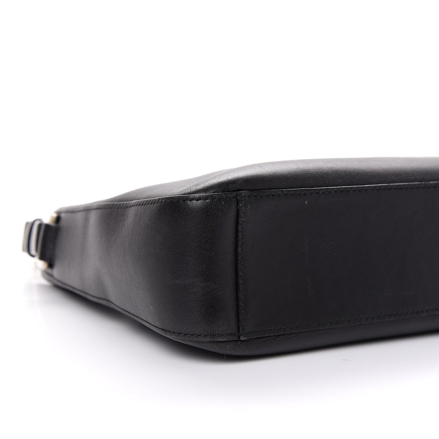 Calfskin Shoulder Bag Black