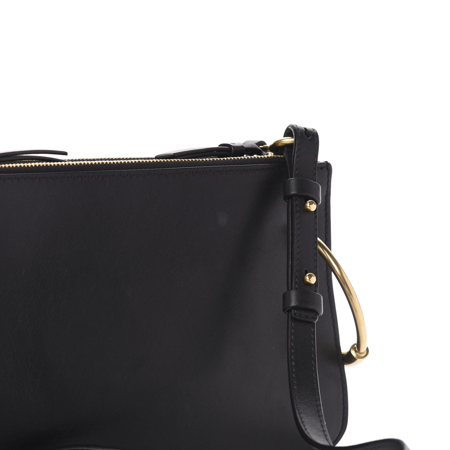 Calfskin Suede Mini Roy Bag Black