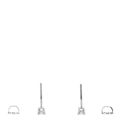 Tiffany Platinum Diamond .17ctw Solitaire Earrings 3 of 5