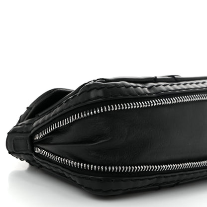 Chanel Calfskin Stitched Expandable Flap Black 9 of 10