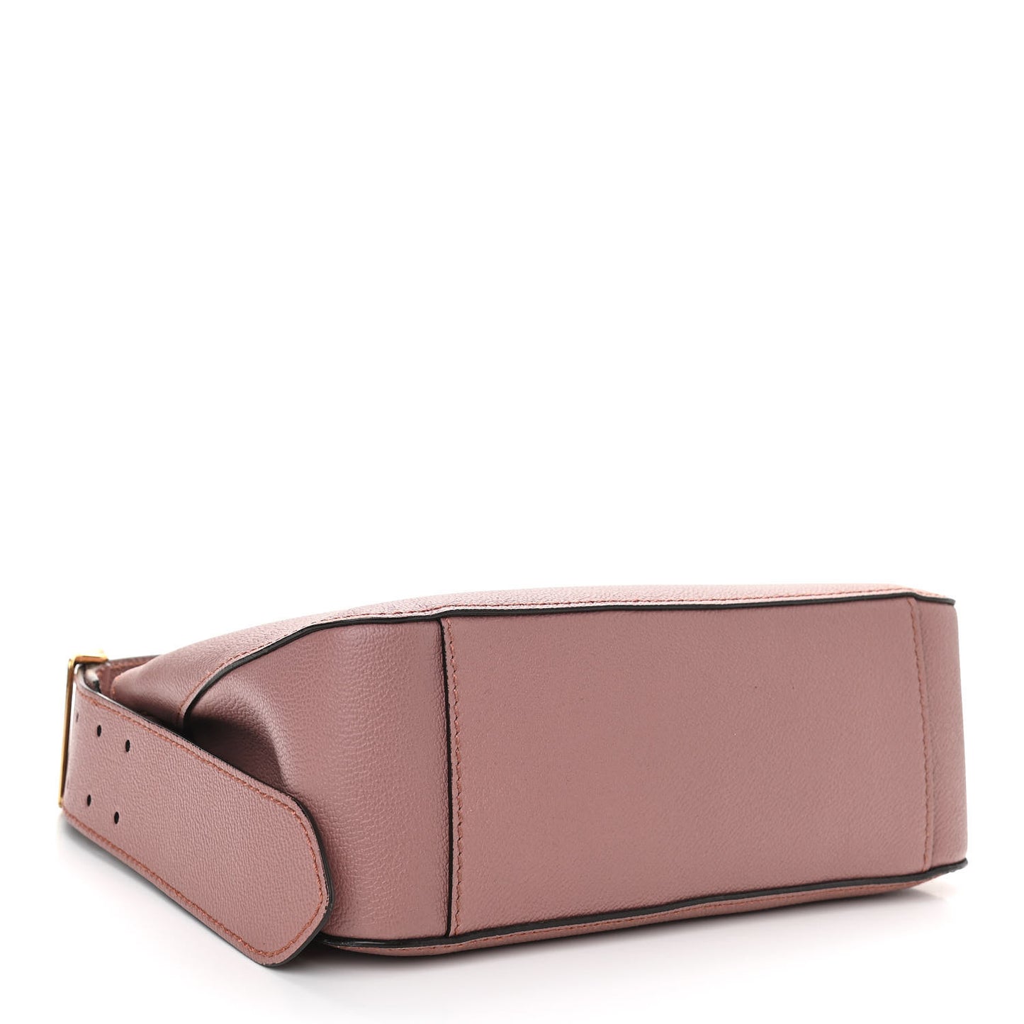 Soft Grain Calfskin House Check Small Helmsley Crossbody Dusty Pink
