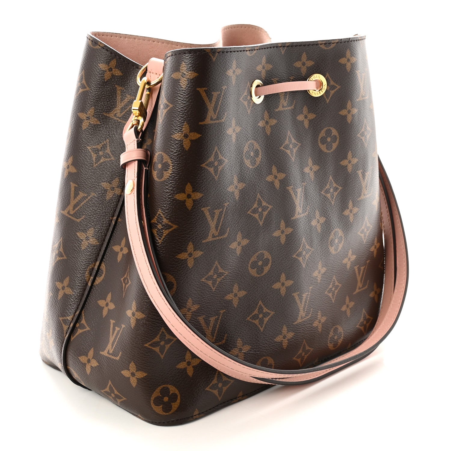 Louis Vuitton Monogram Neonoe MM Rose Poudre 3 of 9