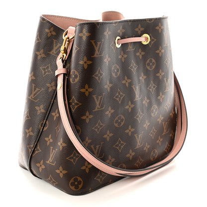 Louis Vuitton Monogram Neonoe MM Rose Poudre 3 of 9