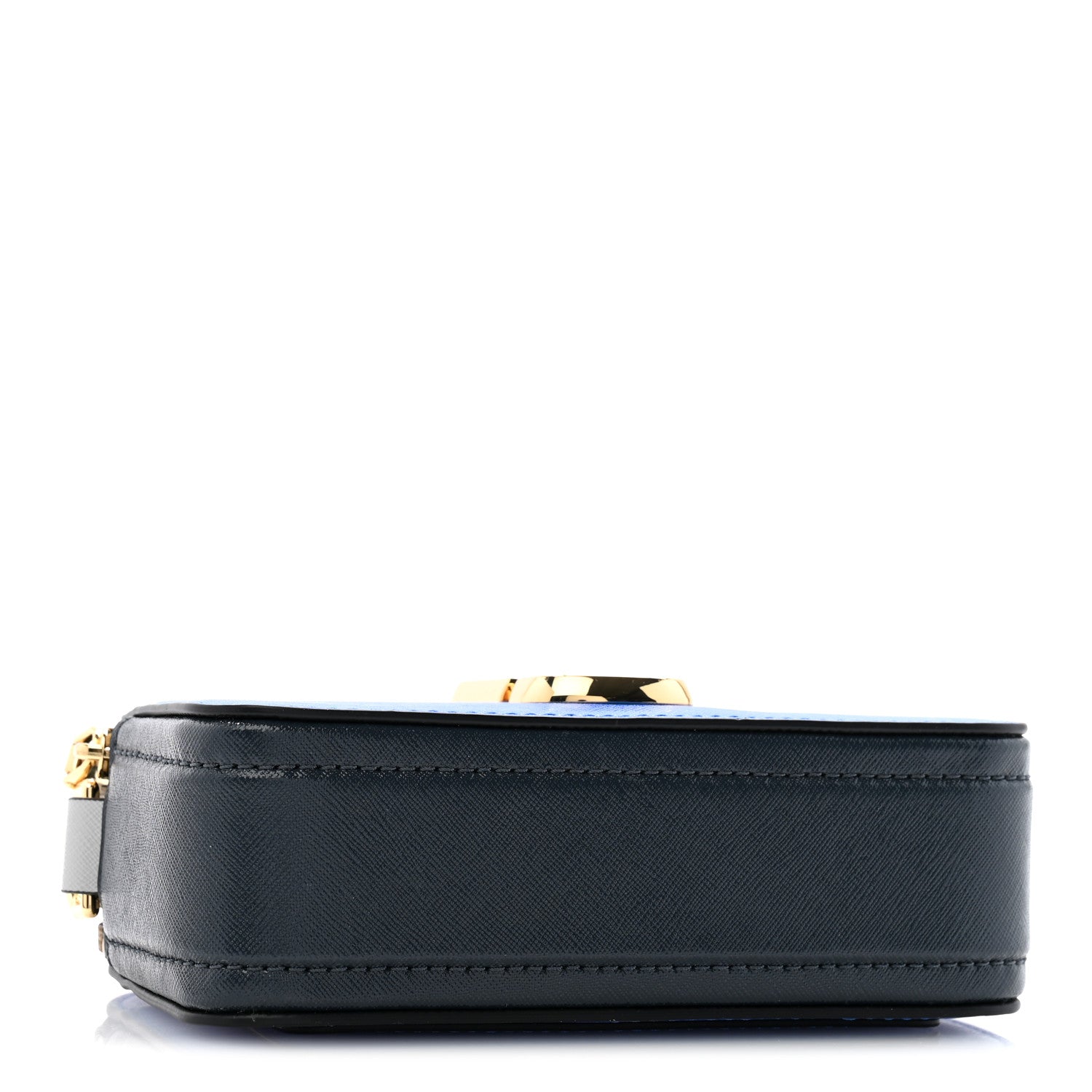 Marc Jacobs Saffiano Small Snapshot Camera Bag  New Dazzling Blue Multicolor 4 of 11