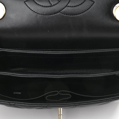 Chanel Lambskin Quilted Small Trendy CC Dual Handle Flap Bag Black 5 of 11