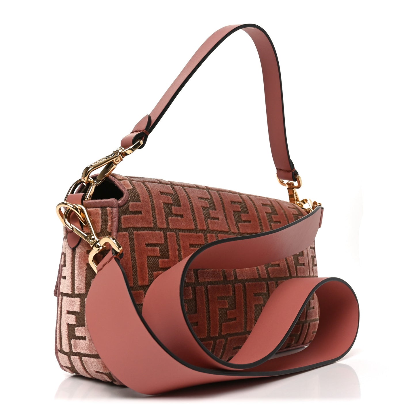 Velvet Jacquard Crystal FF Baguette Macaron