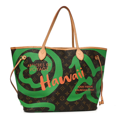 Louis Vuitton Monogram Tahitienne Hawaii Neverfull MM 1 of 9