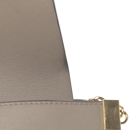 Chloe Suede Calfskin Mini Faye Shoulder Bag Motty Grey 11 of 14