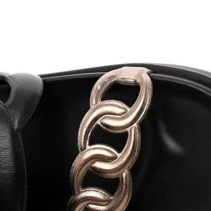 Hermes Nappa Extra Sandals 36.5 Black Mordore 10 of 11
