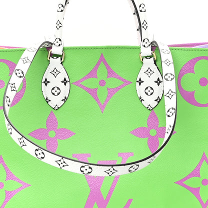 Louis Vuitton Monogram Giant Onthego GM Pink Lilac 7 of 10