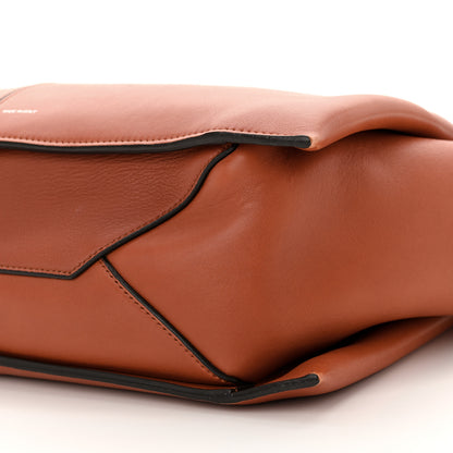 Celine Calfskin Medium Tri-Fold Bag Brick 10 of 15