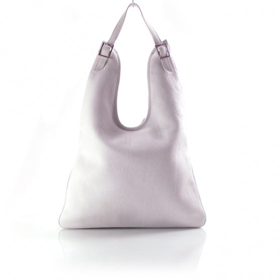 Leather Massai Cut White