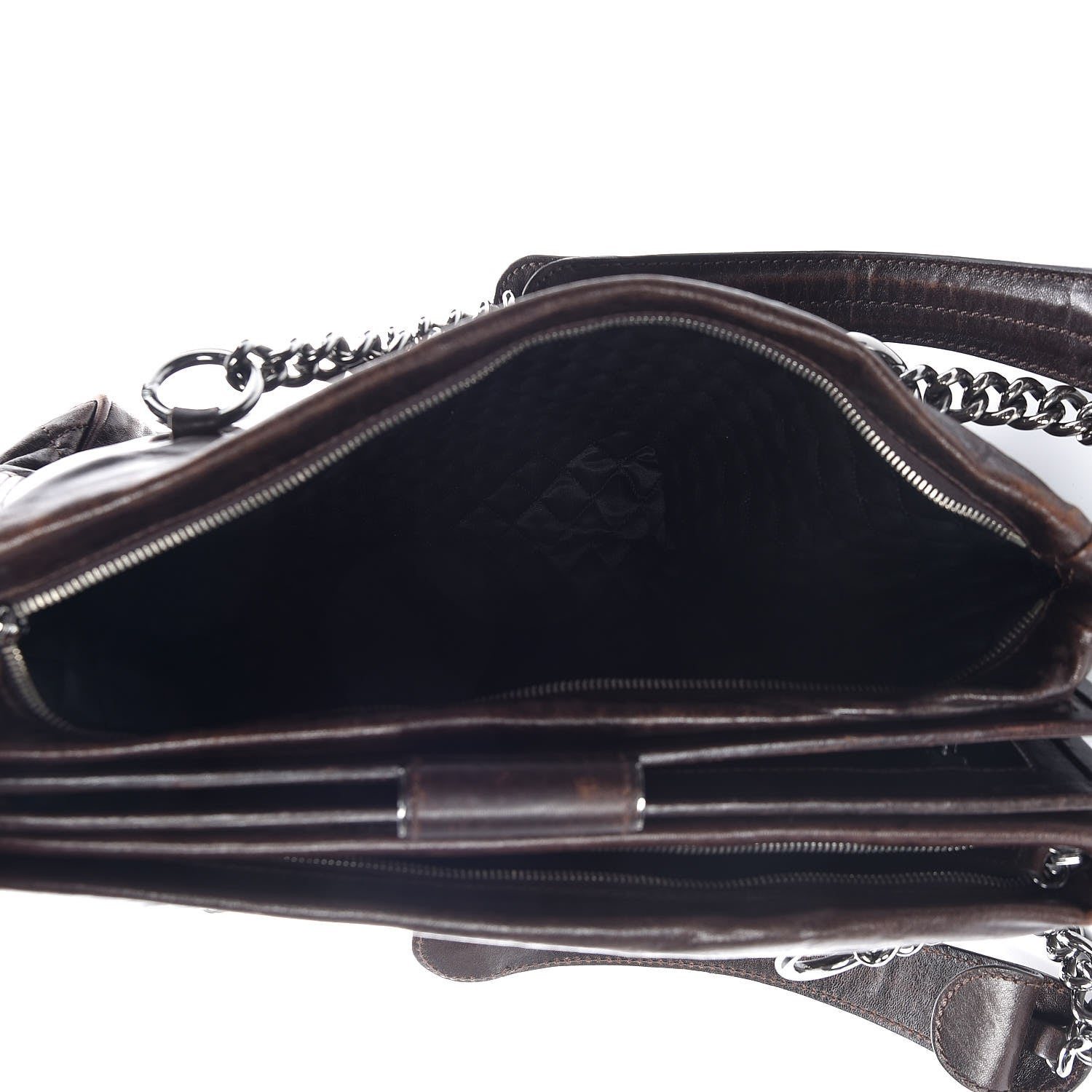 Chanel Calfskin Medium Perfect Day Tote Dark Brown 6 of 24