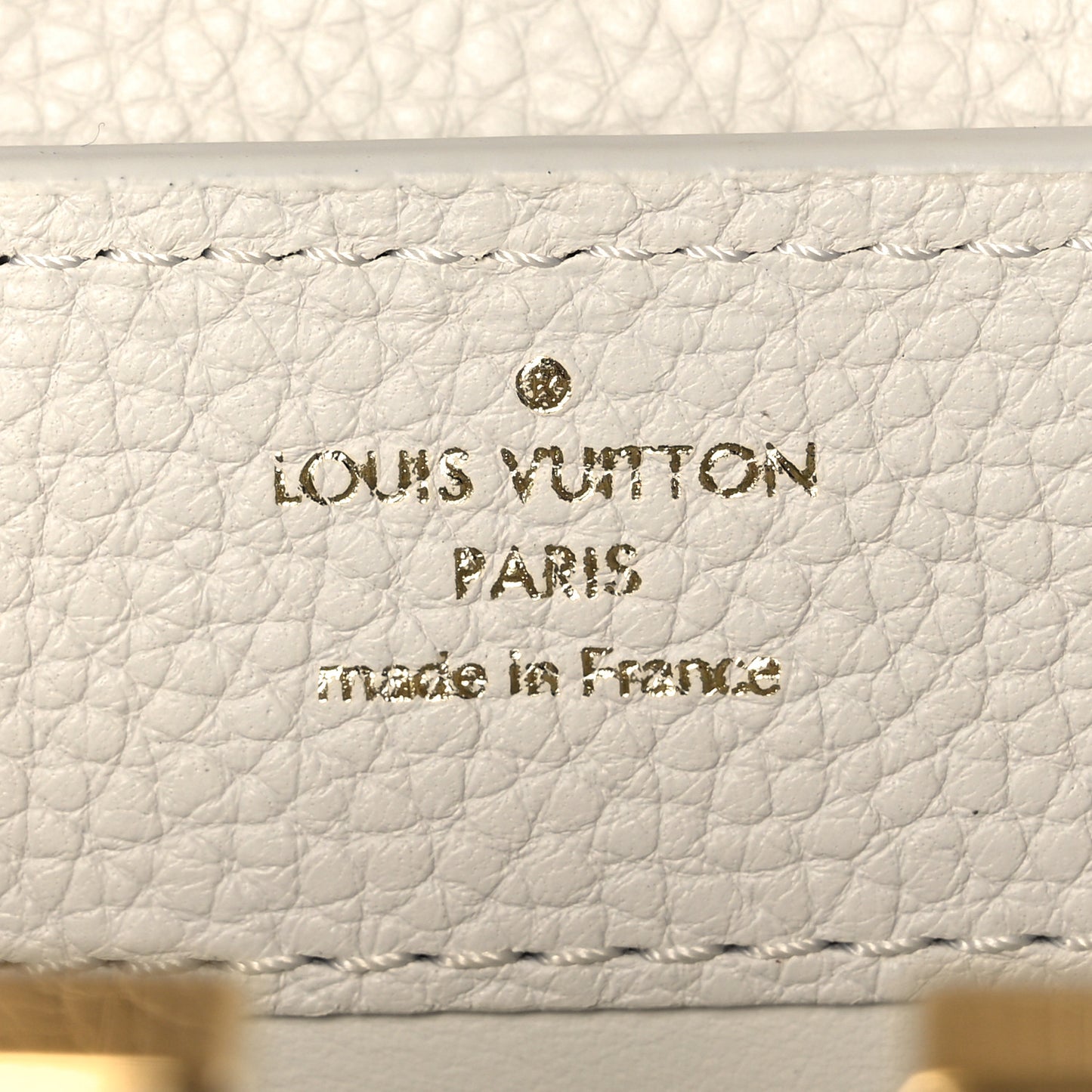 Taurillon Ayers Capucines Mini White Snow White