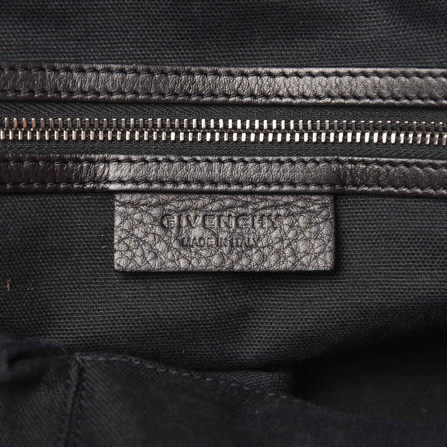 Givenchy Waxed Calfskin Studded Medium Nightingale Black 7 of 11