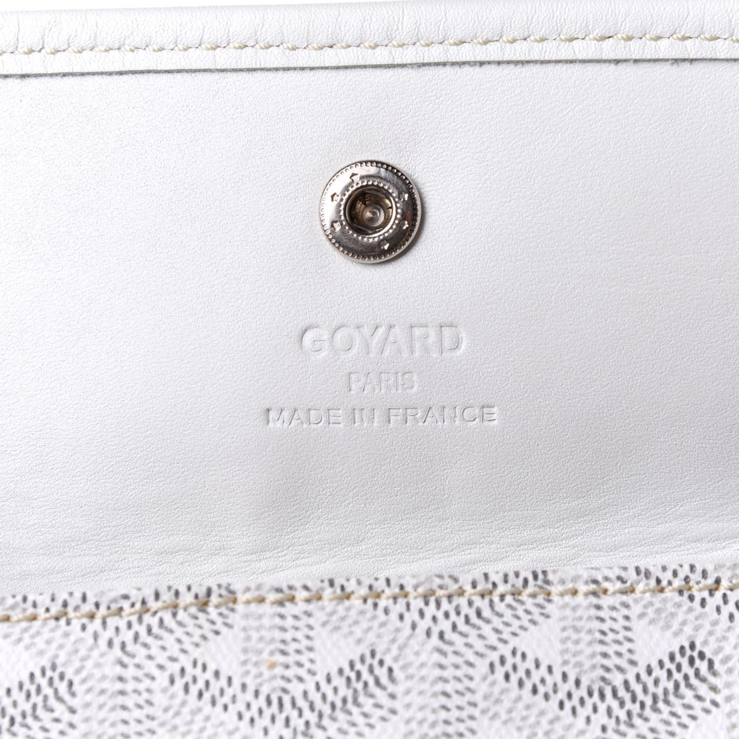 Goyardine Saint Louis GM White