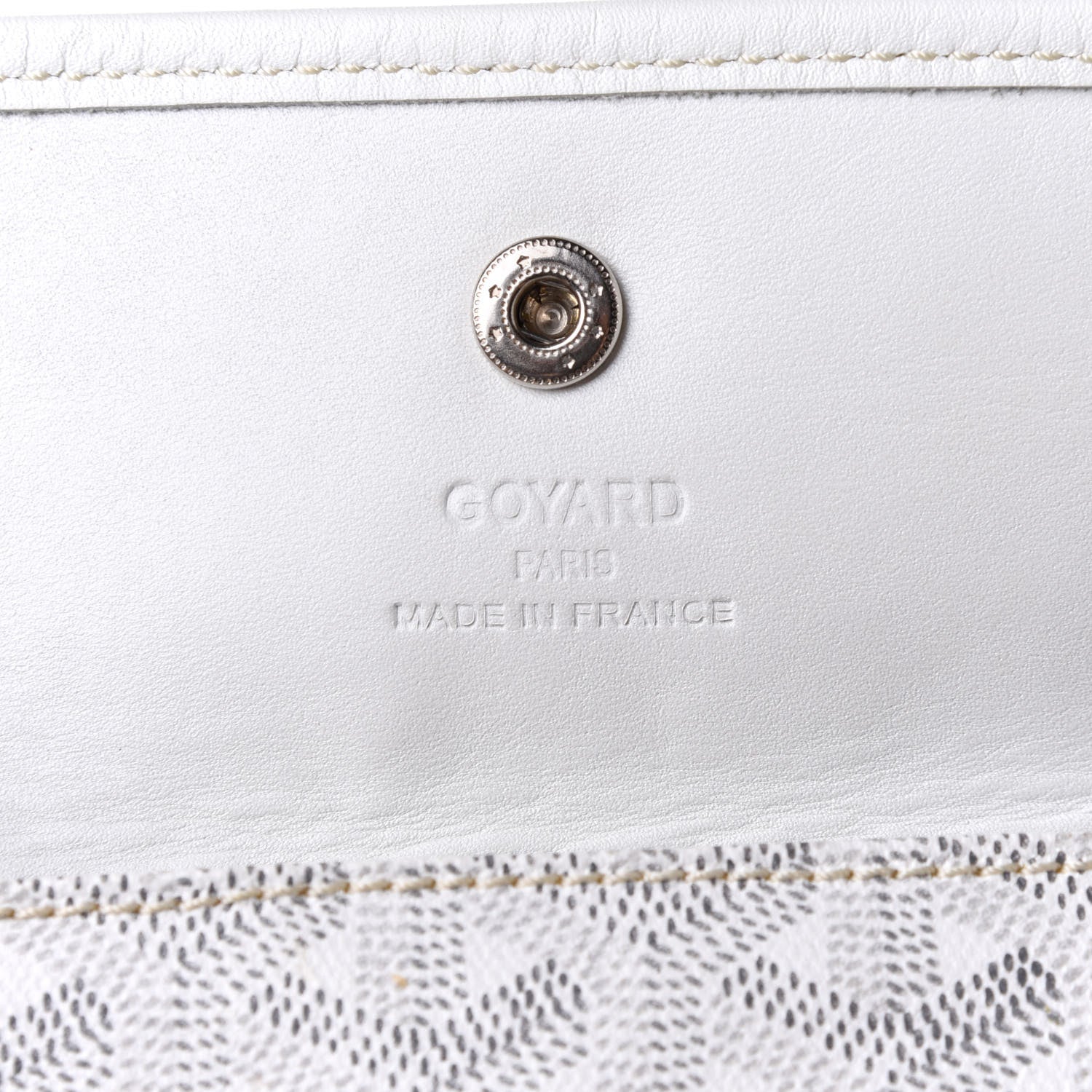 Goyard Goyardine Saint Louis GM White 6 of 11