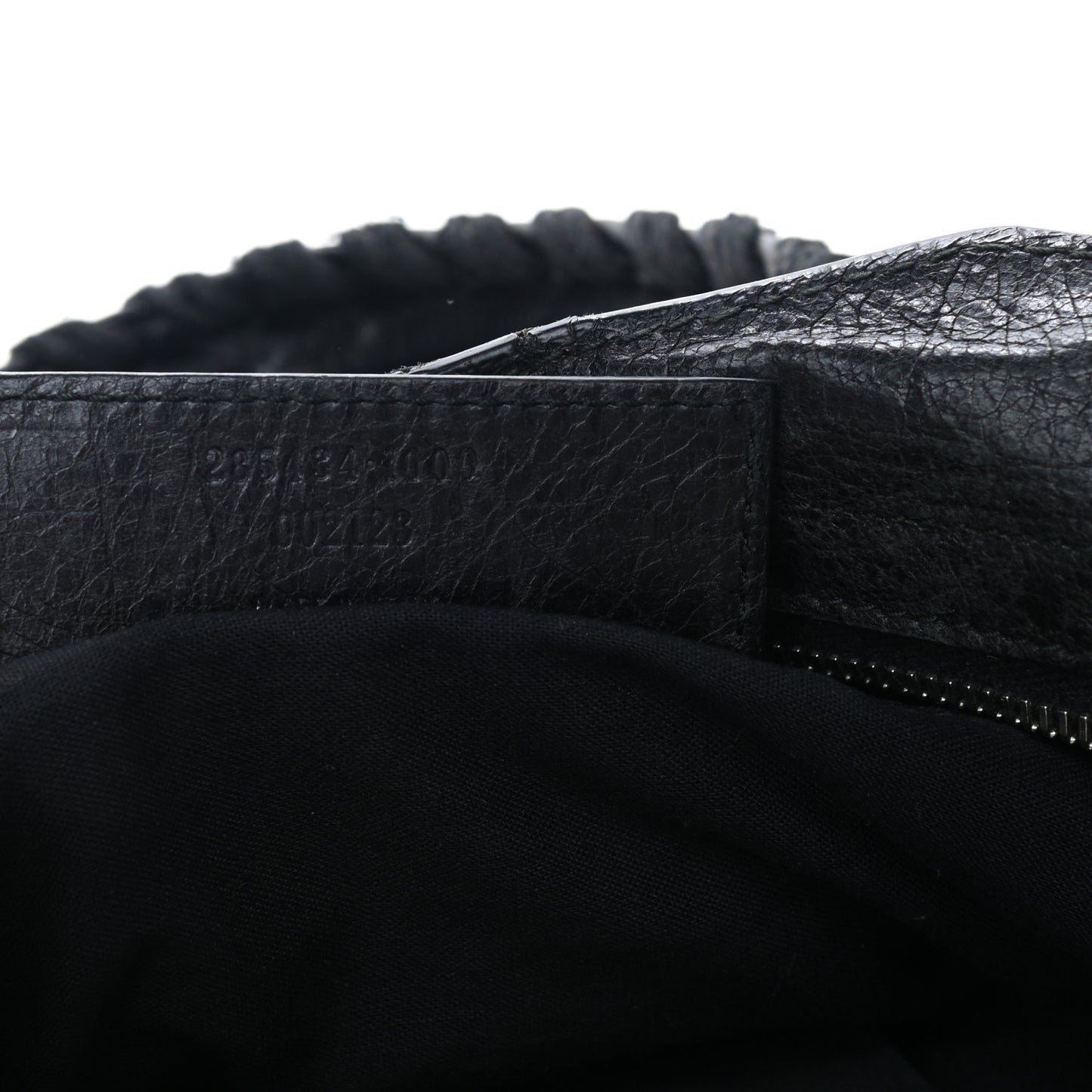 Agneau Giant 12 Silver Hardware Town Black