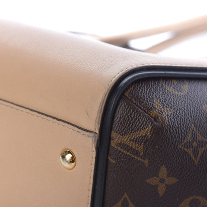 Louis Vuitton Calfskin Monogram Kimono Tote Dune 18 of 27