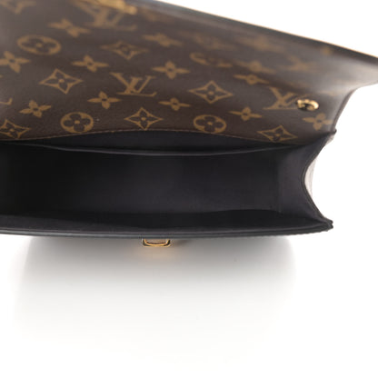 Louis Vuitton Patent Calfskin Monogram Cherrywood BB Black 5 of 12