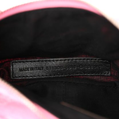 Balenciaga Denim BB Monogram Le Cagole Shoulder Bag XS Pink 8 of 11