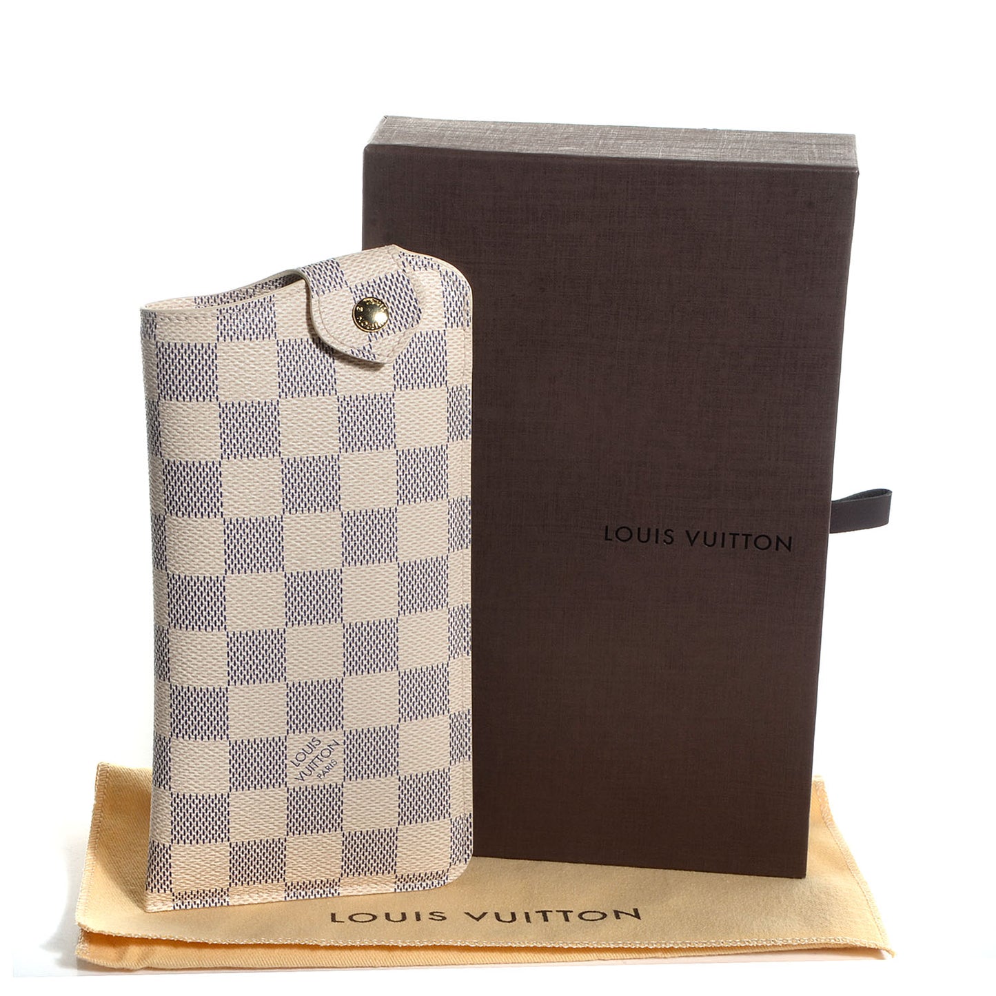 Damier Azur Sunglasses Case MM