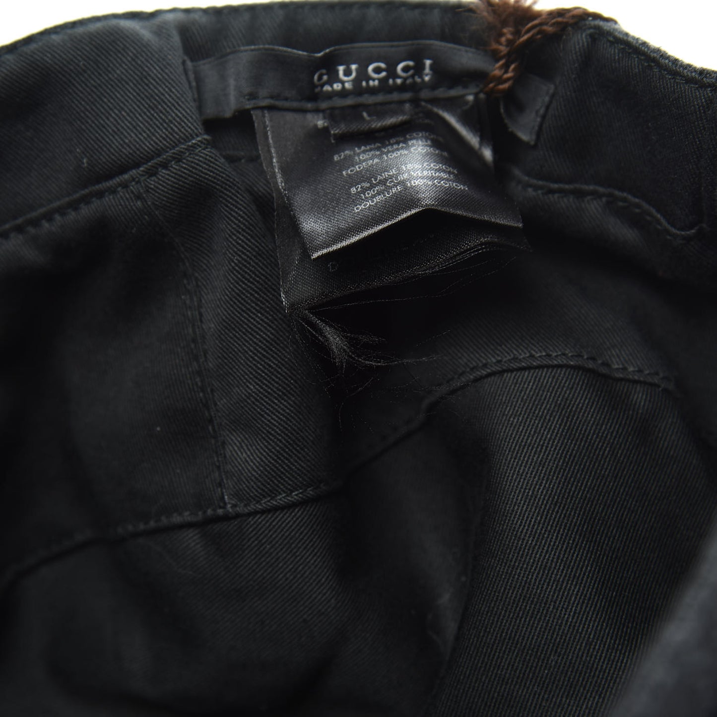 Felt Newsboy Hat L Grey