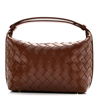 Bottega Veneta Calfskin Nappa Intrecciato Mini Wallace Sapele 1 of 10