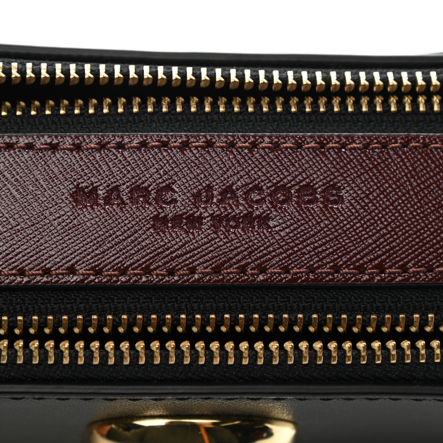 Marc Jacobs Saffiano Snapshot Camera Bag Black Multi 5 of 11