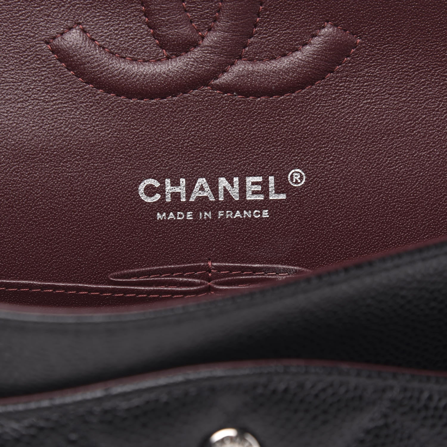 Chanel Caviar Quilted Medium Double Flap Black 6 of 11