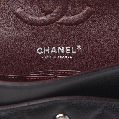 Chanel Caviar Quilted Medium Double Flap Black 6 of 11