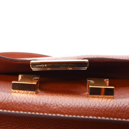 Hermes Chevre De Coromandel Constance 24 Brique 10 of 21