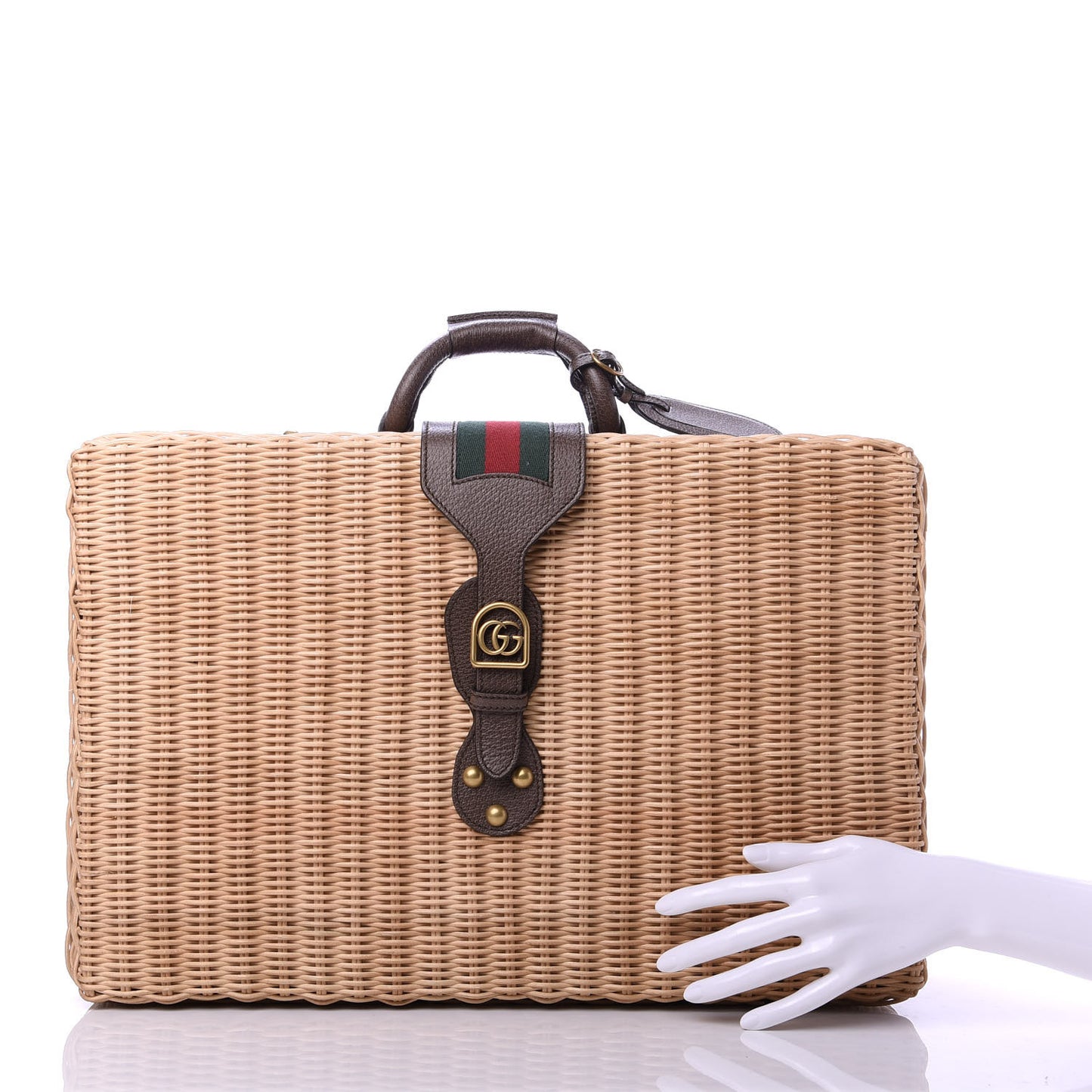 Wicker Web Suitcase