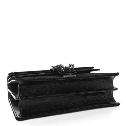 Gucci Velvet GG Monogram Small Dionysus Shoulder Bag Black 3 of 4