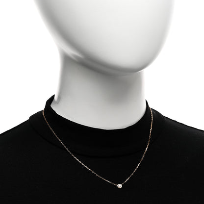 Cartier 18K Pink Gold Diamond SM D'Amour Pendant Necklace 2 of 4