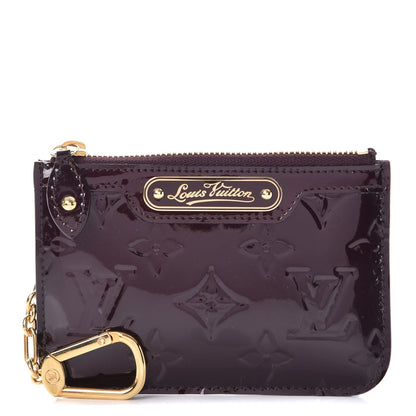 Louis Vuitton Vernis Key Pouch Amarante 1 of 8