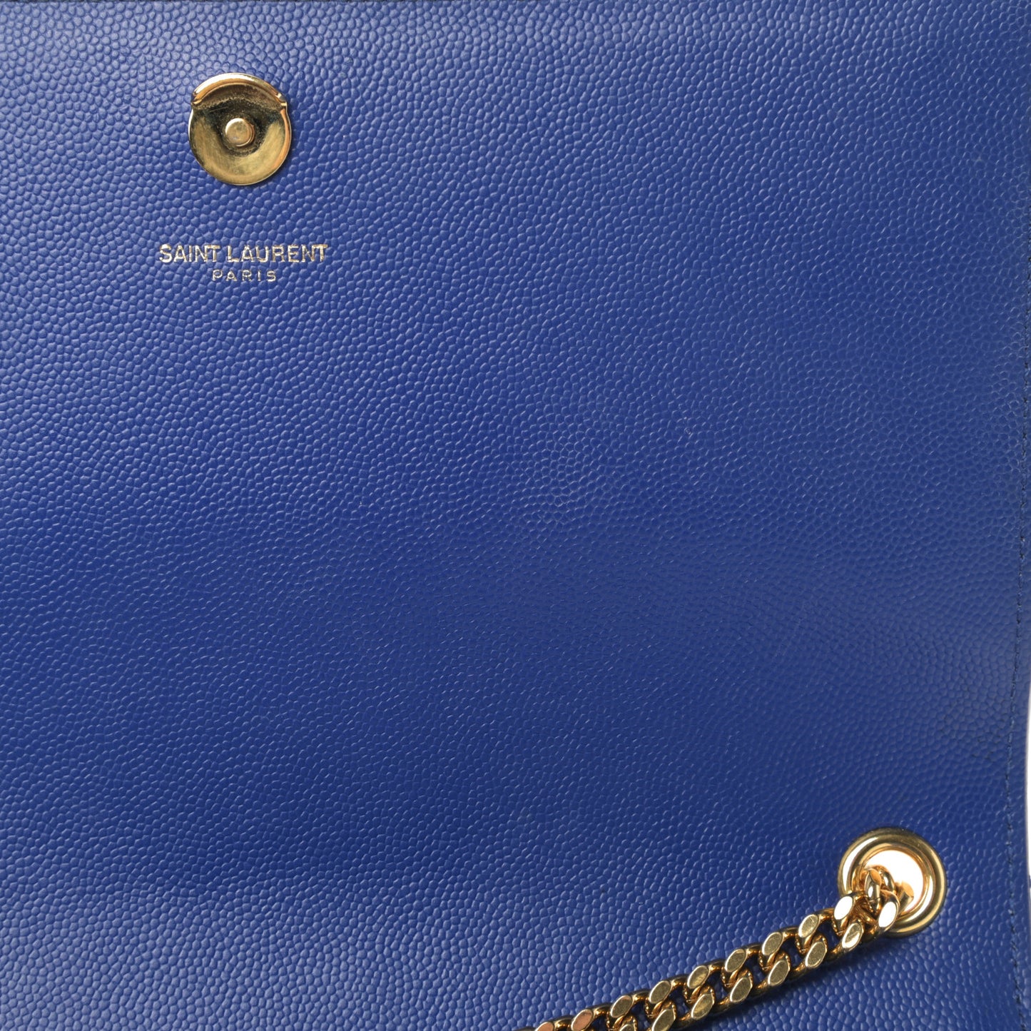 Grain De Poudre Medium Classic Monogram Kate Satchel Flash Blue