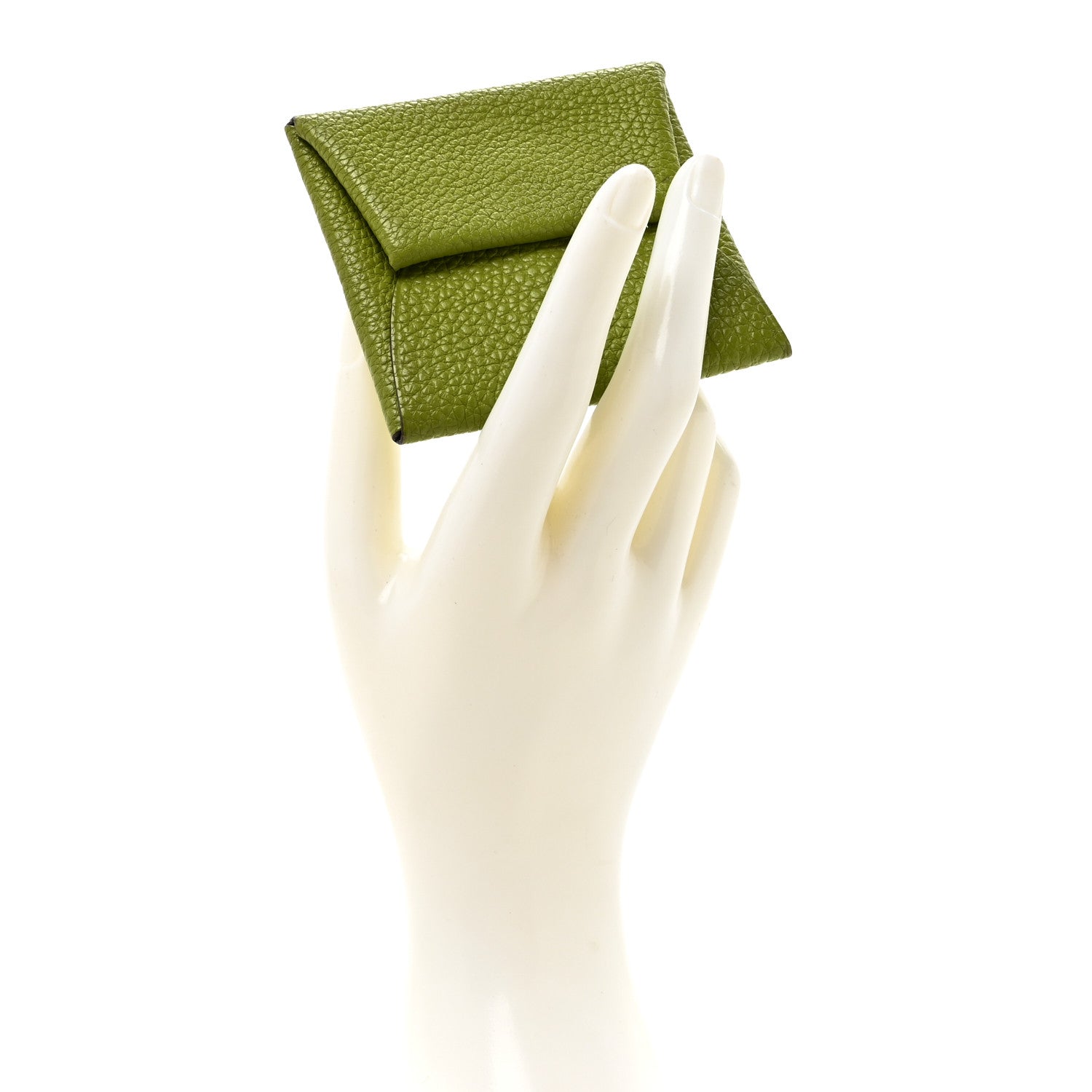 Hermes Togo Bastia Verso Coin Purse Vert Anis 2 of 6