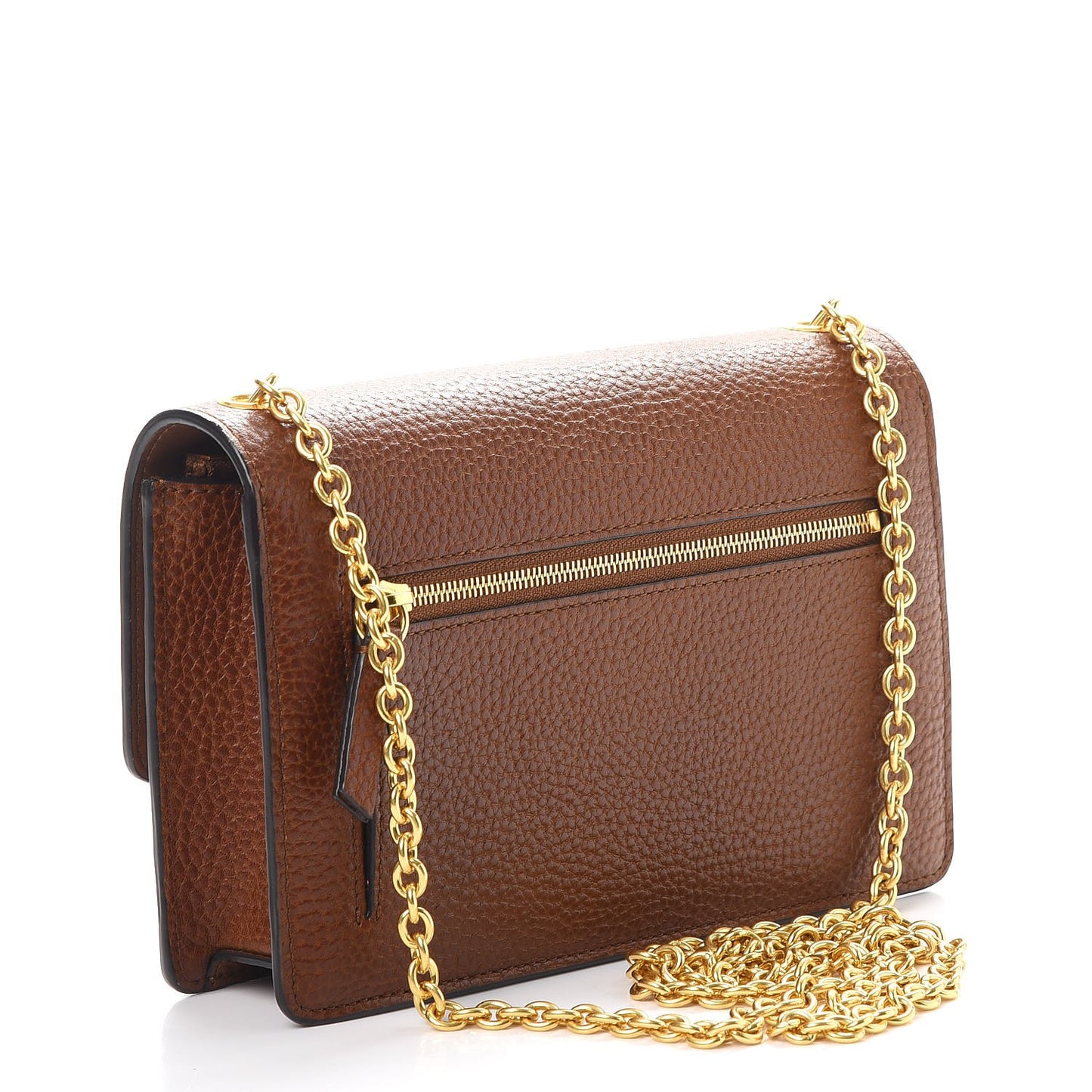 Small Classic Grain Calfskin Small Darley Oak