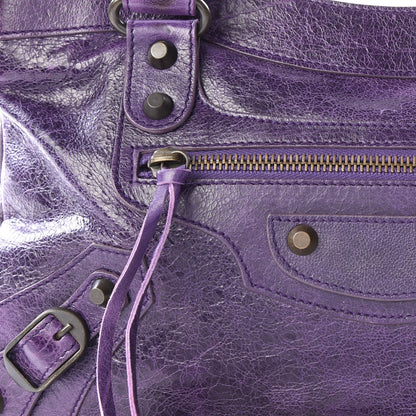Balenciaga Agneau Classic Hardware First Raisin 8 of 9