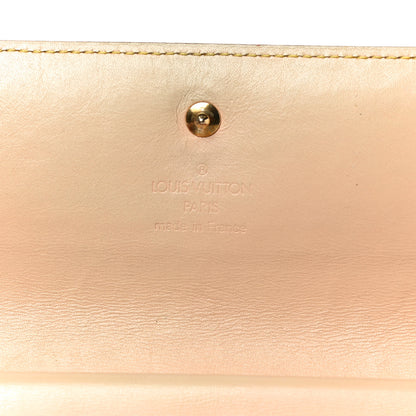 Louis Vuitton Monogram Cherry Blossom Porte Tresor International Wallet Pink 6 of 24