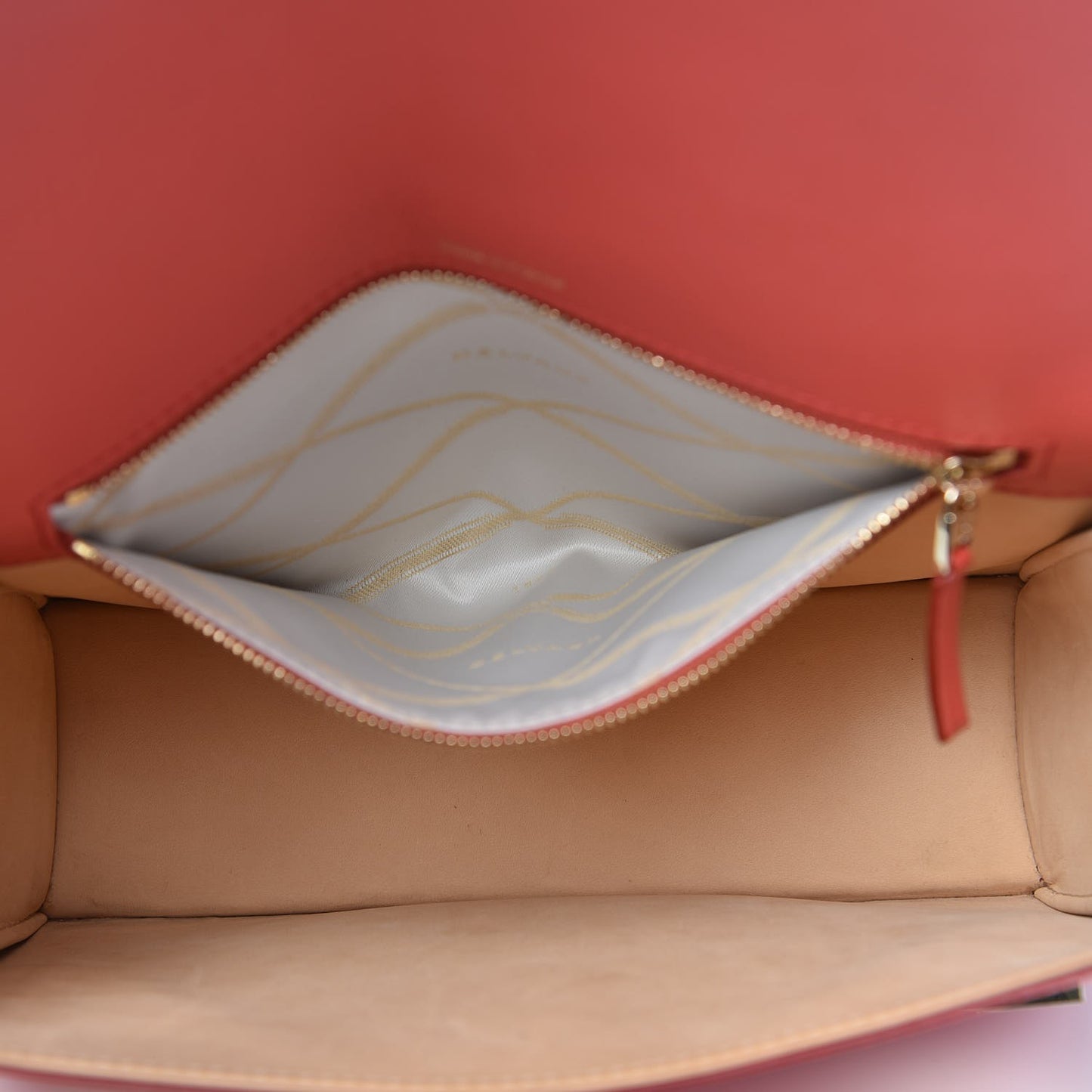 Calfskin PM Madame Shoulder Bag Coral