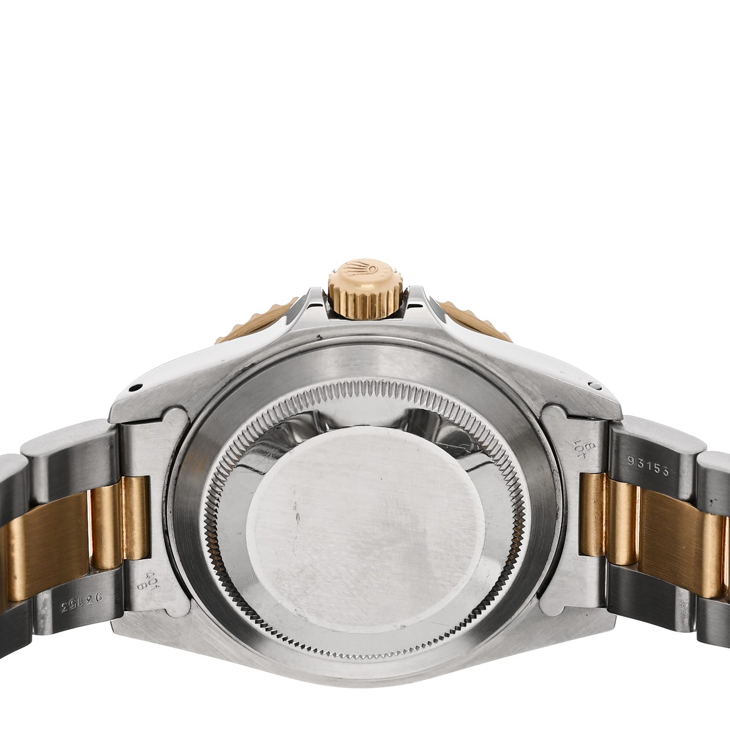 Stainless Steel 18K Yellow Gold Diamond Blue Sapphire 40mm Submariner Date Watch Champagne 16613
