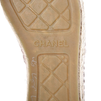 Chanel Patent CC Espadrilles 36 Pink 7 of 12