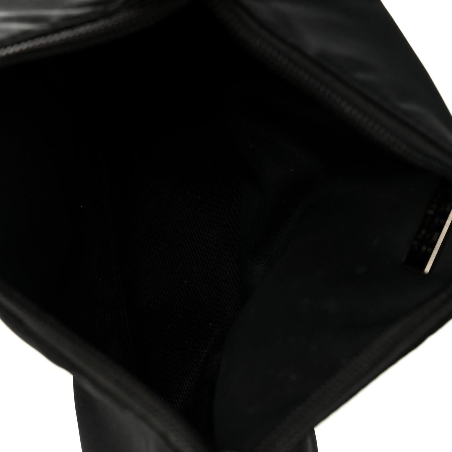 Tessuto Nylon Pochette Bag Black