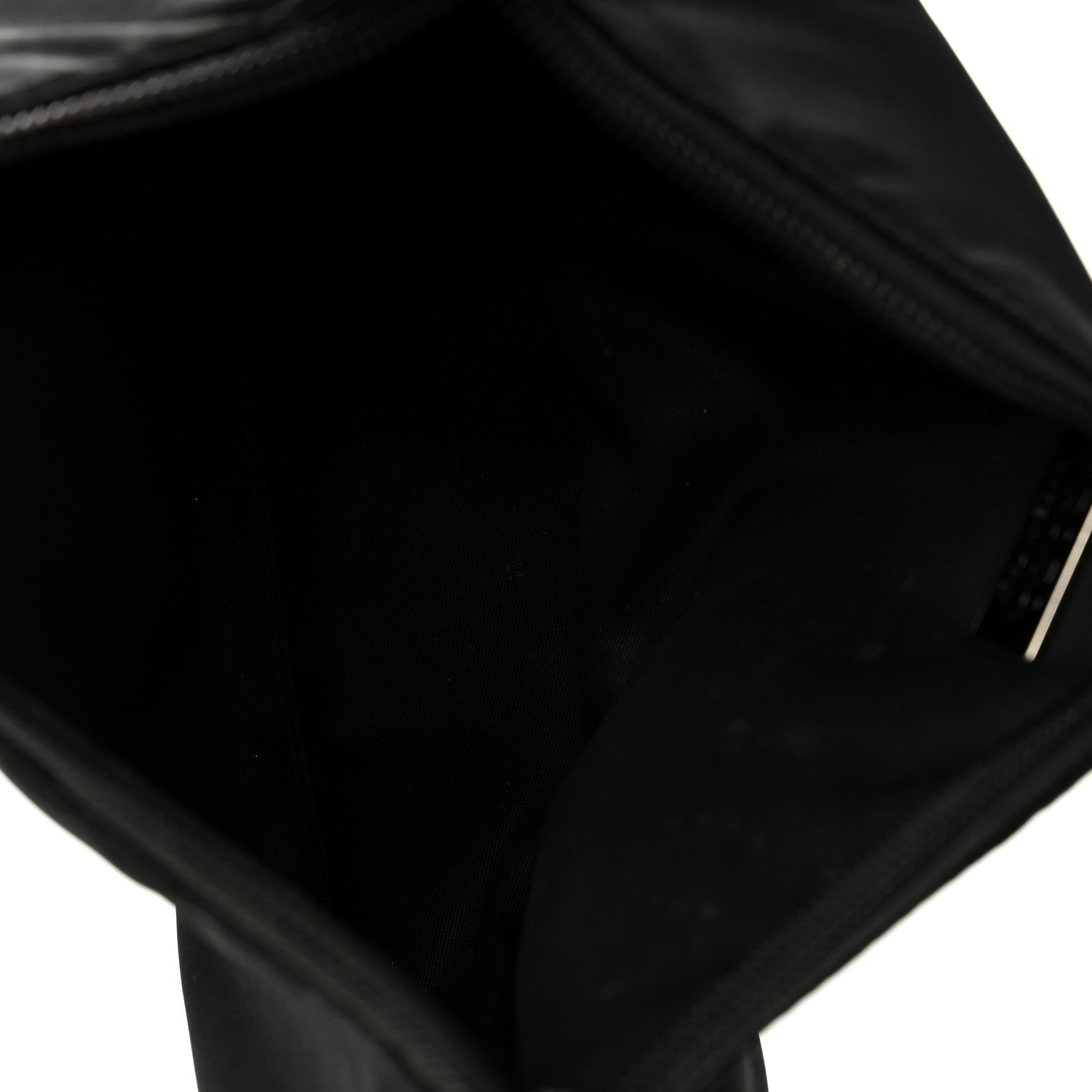 Prada Tessuto Nylon Pochette Bag Black 5 of 11
