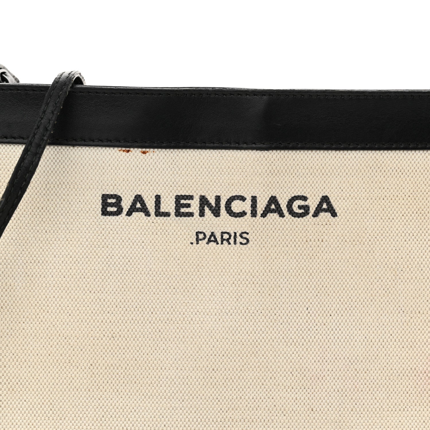 Balenciaga Cotton Canvas Pochette Crossbody Bag Black 7 of 19