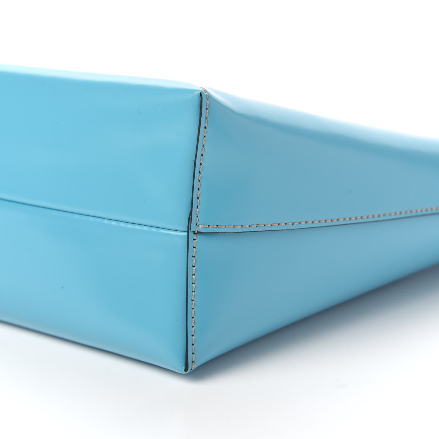 Gucci Calfskin Childrens Rainbow Tote Blue 7 of 10