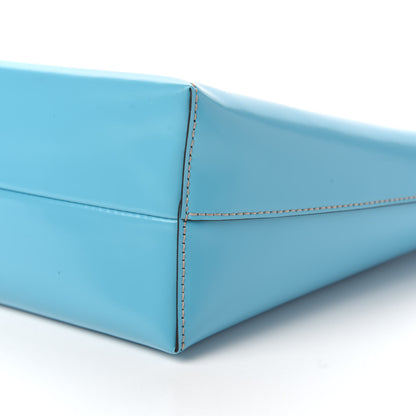 Gucci Calfskin Childrens Rainbow Tote Blue 7 of 10