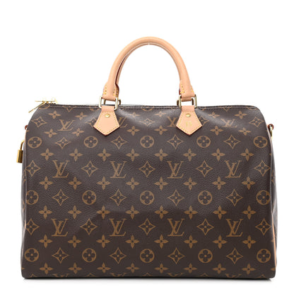 Louis Vuitton Monogram Speedy Bandouliere 35 1 of 9